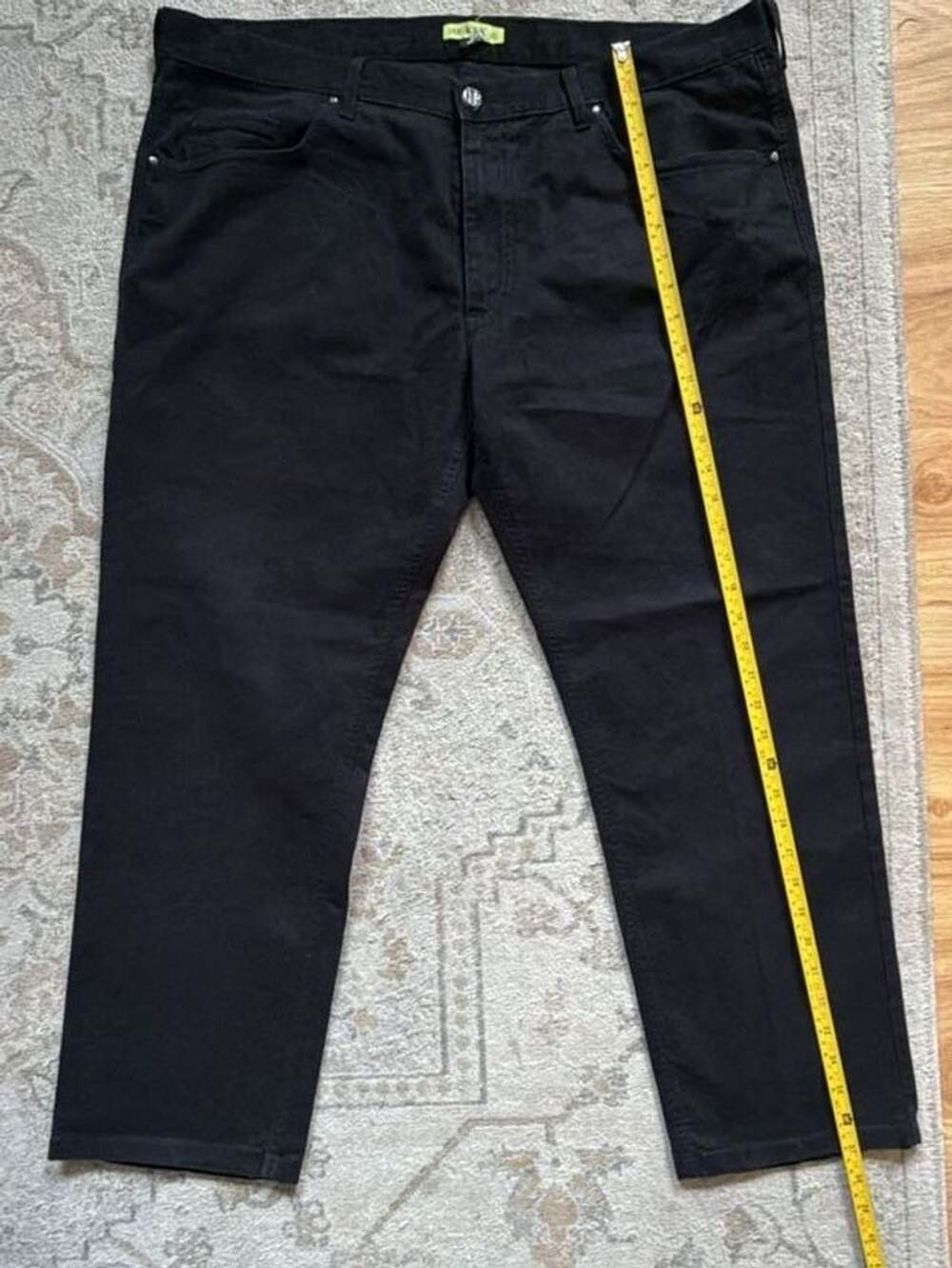 Versace Jeans Black Denim Pants